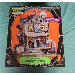 Lemax Spooky Town Lighted Haunted House